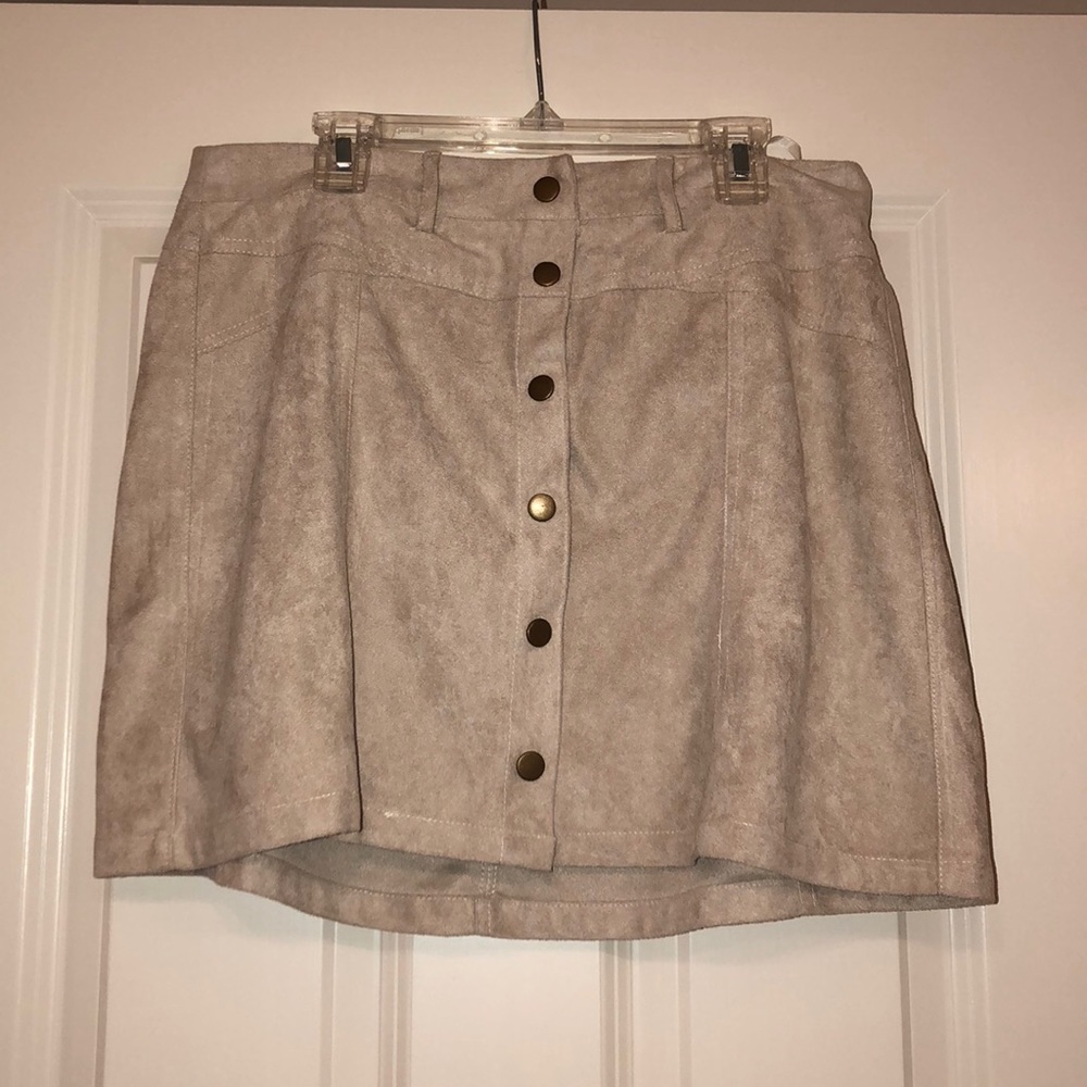 button down skirt new with tags!